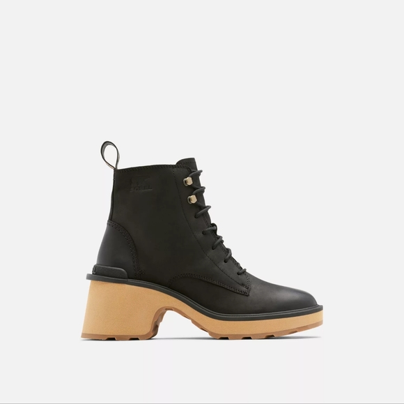 Brand new 6.5 Sorel Hi Line Heel Lace Black - Picture 8 of 10
